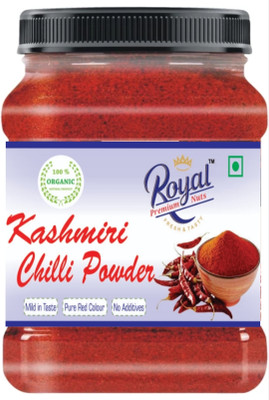 Royal Premium Fresh and Natural Kashmiri Lal Mirch | Red Chilli Powder No Artificial Additives(100 g)