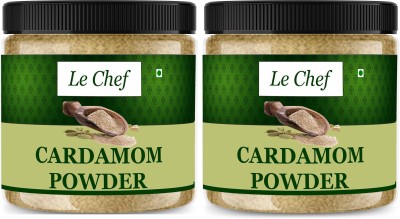 Le cHef Green Cardamom Powder | Elaichi Powder |(2 x 200 g)