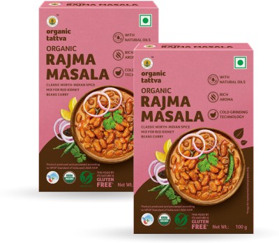 Organic Tattva Organic Rajma Masala 100g Each(2 x 100 g)