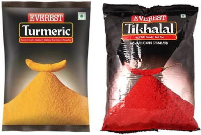 EVEREST Tikhalal Chilli & Turmeric Powder(2 x 250 g)