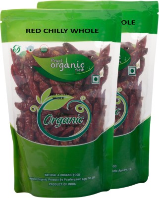 Pearl Organic Fresh Red Chilli Whole(2 x 250 g)