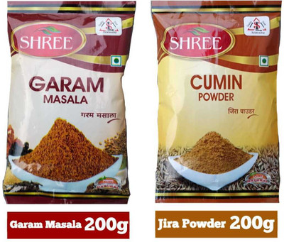 J-1 Cumin Powder 200g Pack Of 1 Garam Masala 200g Pack of 1(2 x 100 g)
