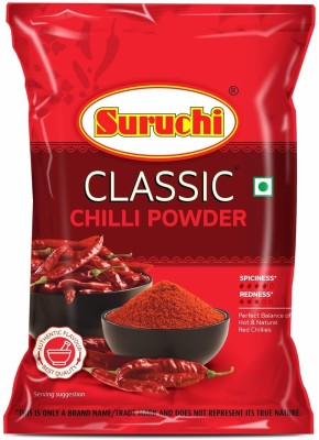 Suruchi Classic Chilli Powder - 500g, Spicy Red Chilly Powder, Lal Tikhi Mirchi Powder(500 g)