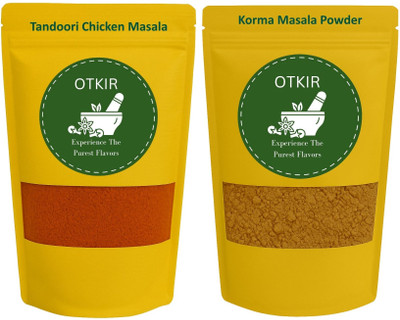 Otkir Home Made Tandoori Chicken Masala And Korma Masala Powder Combo Pack- 50 gm Each(2 x 50 g)