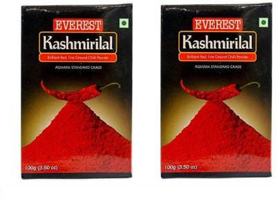 EVEREST KASHMIRILAL RED CHILLI POWDER(2 x 100 g)