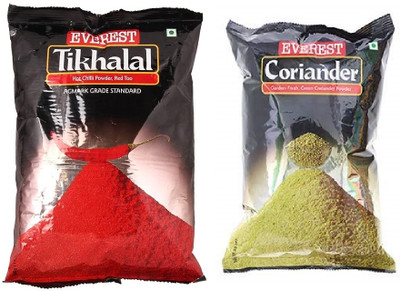 EVEREST Tikhalal Chilli Powder & Coriander Powder(2 x 500 g)