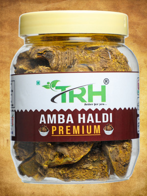TRH T25 Whole Amba Haldi (Curcuma AROMATICA - Wild Turmeric) Kasturi Haldi(200 g)