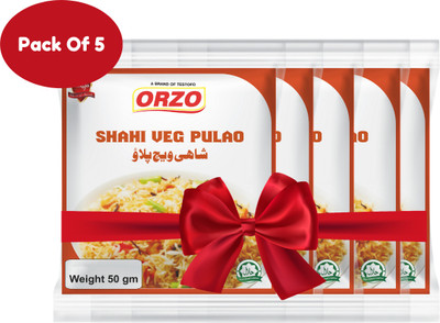 testofo Shahi Veg Pulao Masala Pack of 5 | Authentic Spices Blend for Rich & Flavorful(5 x 50 g)