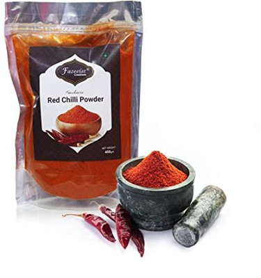 fazeelat creations KASHMIRI RED CHILLI POWDER 400GM(400 g)