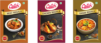 Catch Meat Masala 100g + Chicken Masala 100g + Garam Masala 100g, Spice/Masala Combo(300 g)