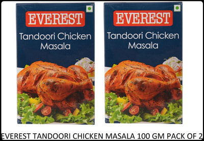 EVEREST TANDOORI CHICKEN MASALA, 100 GM PACK OF 2(100 g)