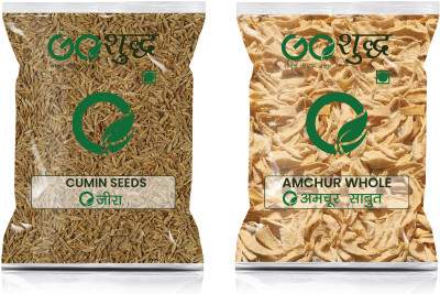 Goshudh Amchur Sabut 100gm & Jeera 250gm Combo Pack 350g(350 g)