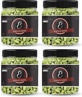 Eatoriyumm Cardamom Green Whole | Grade - Small Size- (6mm-7mm)(4 x 100 g)