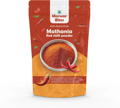Marwar Bites RED CHILLI POWDER | SPICY & AROMATIC LAL MIRCH | PERFECT FOR EVERYDAY COOKING(500 g)