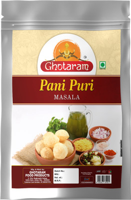 GHOTARAM Rajasthani Traditional Pani Puri Masala / Marwari Gol Gappa Masala-150Gx1Pk(150 g)