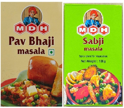 MDH Sabji Masala & Pav Bhaji masala(2 x 100 g)