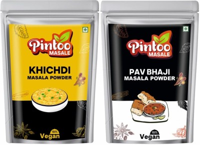 PINTOO MASALE Pav Bhaji and Khichdi Masala Powder(2 x 75 g)