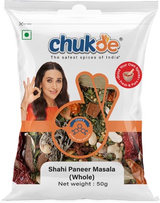 CHUKDE Shahi Paneer Masala, Whole Spices Blend for Cottage Cheese Curry, 50g(50 g)