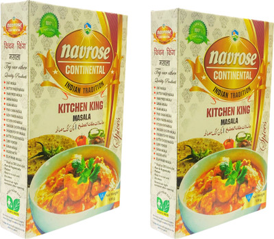 NAVROSE CONTINENTAL SPECIAL KITCHEN KING MASALA NAVROSE 100GM PACK(2 x 100 g)