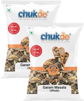 CHUKDE Garam Masala Sabut | Whole Garam Masala - 200 Gram (100 Gm x 2)(2 x 100 g)