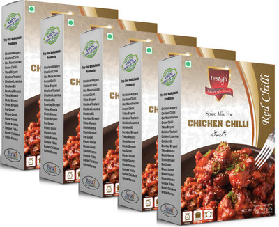 testofo Chicken Chilli Masala 55 gm Pack of 5(5 x 55 g)