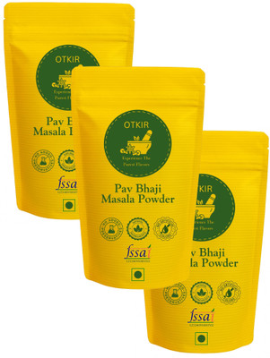 Otkir Pav Bhaji Masala Powder (100 Gram Pouch - Pack Of 3) No Added Preservatives(3 x 100 g)