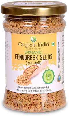 Orgrain India Certified Organic Fenugreek Seeds 200g(200 g)