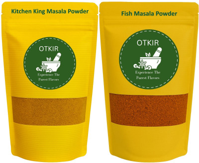 Otkir Home Made Kitchen King Masala And Fish Masala Powder Combo Pack- 50 Gram Each(2 x 50 g)