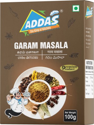 Addas Garam Masala - Made from Natural Spices / Traditional Taste(2 x 100 g)