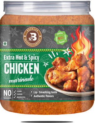 Brew Lab Extra Hot & Spicy Chicken Marinade | Perfect Marination Masala For Chicken |(250 g)