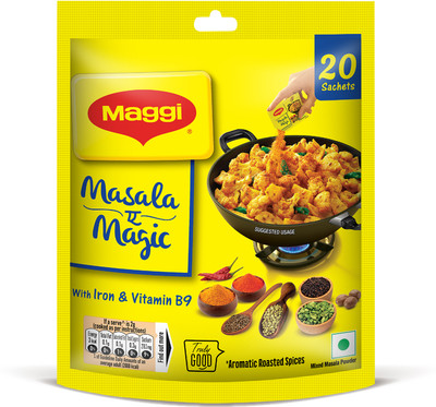 Maggi Masala-ae-Magic Vegetable Masala, All in One (6g x 20 Sachets)(120 g)