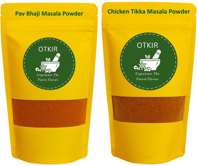Otkir Home Made Pav Bhaji Masala, Chicken Tikka Masala Powder Combo Pack- 50 Gram Each(2 x 50 g)