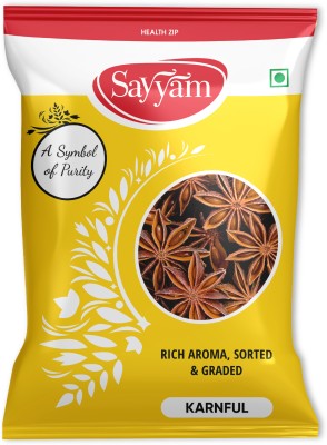 Sayyam Whole Star Anise - Sabut Chakri Phool | Karnful | Badiyan/Badhiyan Phool(100 g)