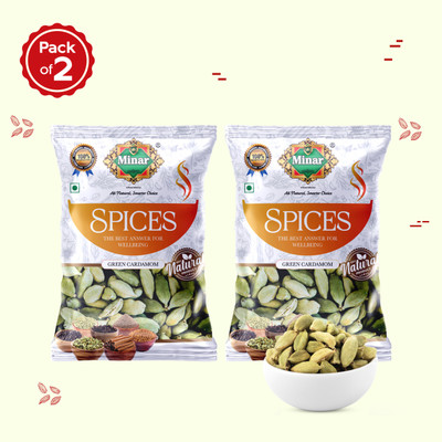 Minar Green Cardamom(2 x 100 g)