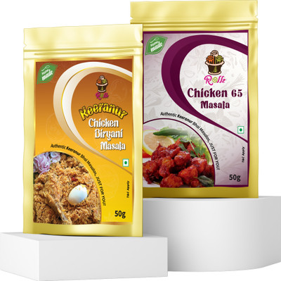 ROLLZ cobo pack of chicken biryani masala and chicken 65 masala(2 x 50 g)