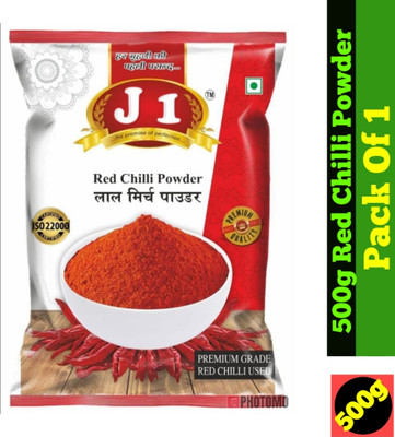 J-1 Red Chilli Powder 500g Pack Of 1(500 g)