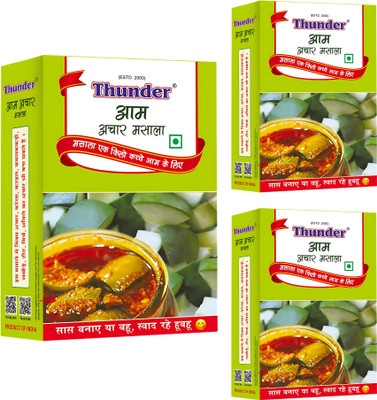 THUNDER Aam Achar Masala 200g (Pack of 3) – Premium Spice Mix for Homemade Mango Pickle(3 x 200 g)