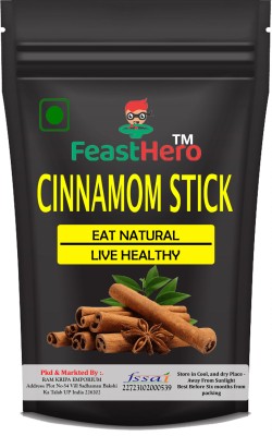 Feasthero Premium Quality Dalchini Sabut (Cinnamon Stick)-400gm(400 g)