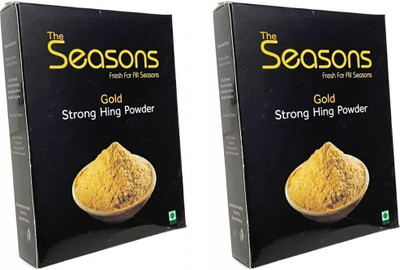 THE SEASONS FOOD PRODUCTS The Seasons Gold Compounded Asafoetida Powder Pack of 2 -100GM Each(2 x 100 g)