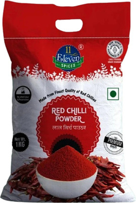 11 ELEVEN SPICES Red Chilli Powder, Lal Mirch with No Added Flavours and Colours Powder(1 kg)