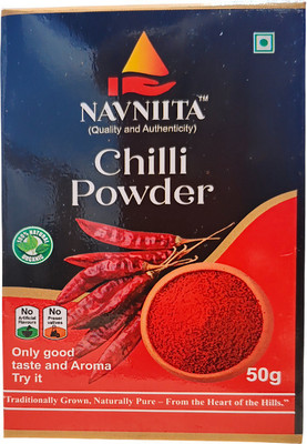 NAVNIITA Chilli powder 200 gram pack of 4(4 x 50 g)