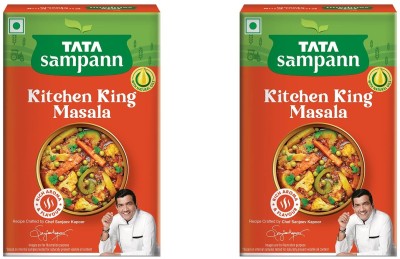 Tata SAMPANN KITCHEN KING MASALA WITH NATURAL OILS 200GRAMS PACK OF 2(2 x 100 g)