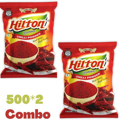 HILTON Red Chilli Powder(2 x 0.5 kg)