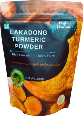 Megha Mountain Organics Pure Lakadong Turmeric Powder(200 g)