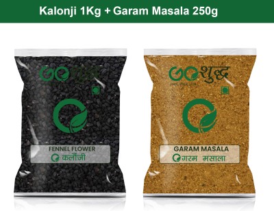 Goshudh Garam Masala 250gm & Kalonji 1Kg Combo Pack 1250g(1250 g)