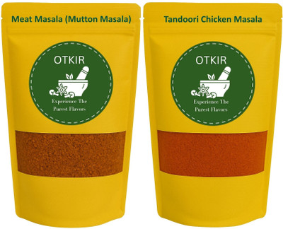 Otkir Home Made Meat Masala And Tandoori Chicken Masala Powder Combo Pack 50 Gram Each(2 x 50 g)
