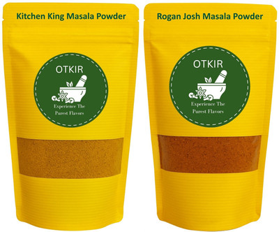 Otkir Home Made Kitchen King Masala, Rogan Josh Masala Powder Combo Pack- 50 Gram Each(2 x 50 g)