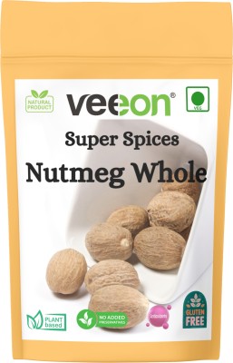 Veeon Premium Naturally Organic Whole Nutmeg Spice | Jai Phal |(50 g)