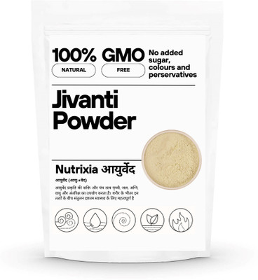 Nutrixia food Jivanti Powder- जीवंती - Leptadenia Reticulata-Safed Dudhi Churna- Shakashreshtha - Kalasa Methidodi(950 g)