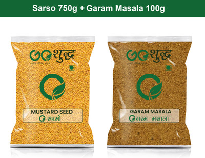 Goshudh Garam Masala 100gm & Sarso 750gm Combo Pack 850g(850 g)